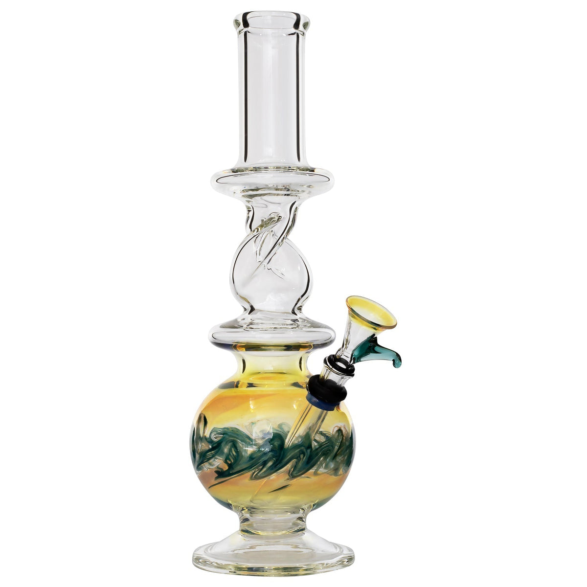 LA Pipes - "The Typhoon Twister" Glass Bong