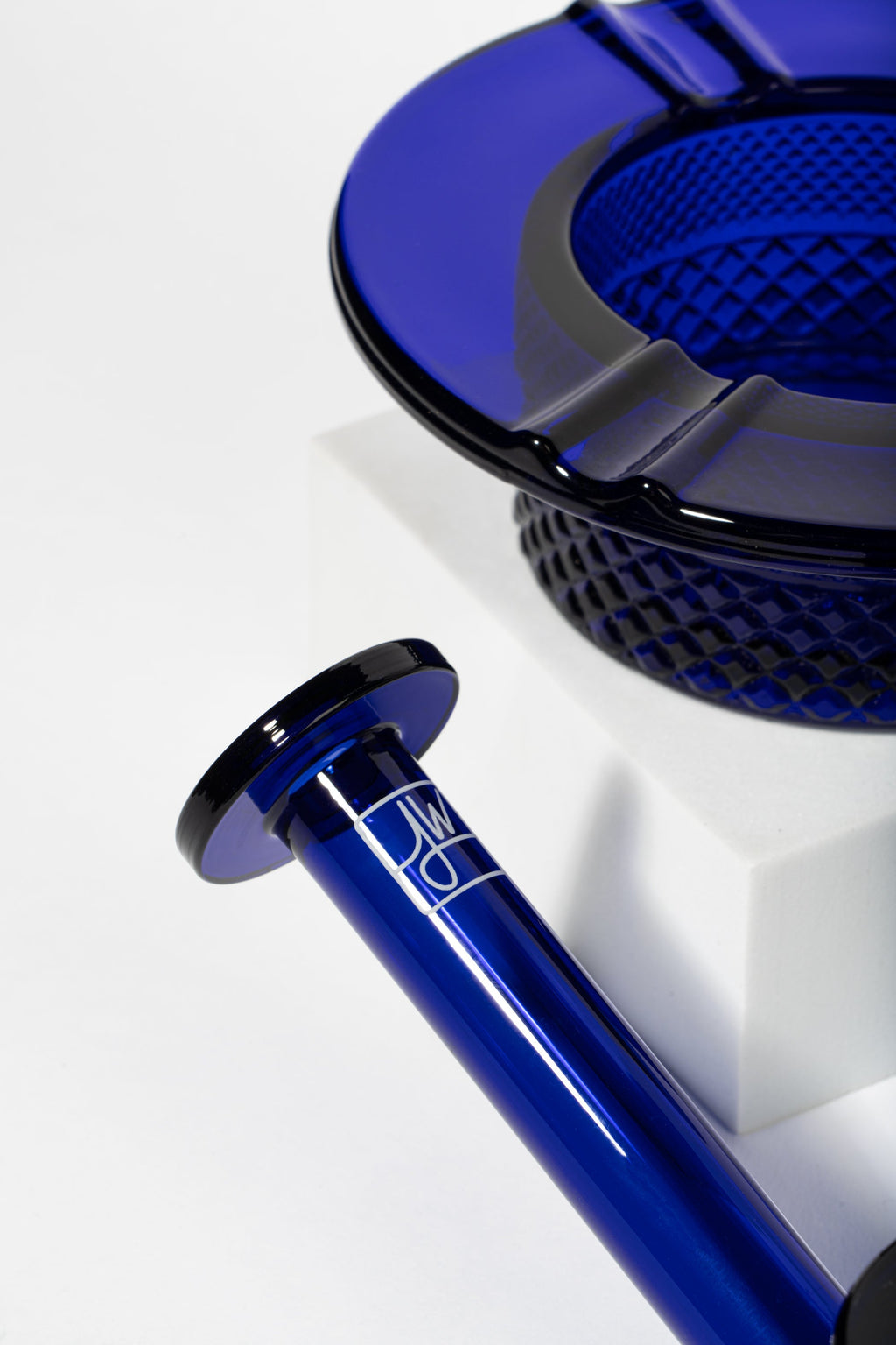 Jane West ~ Twenties Collection Hand Pipe | Cobalt