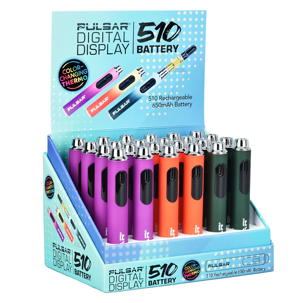 Pulsar ~ Digital Display Thermo Change 510 Battery | 650mAh
