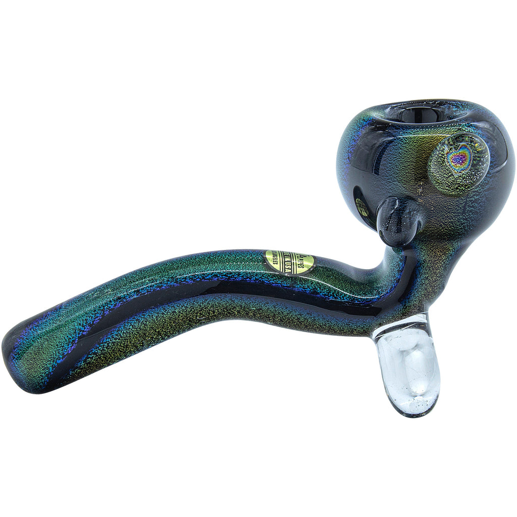 LA Pipes - "Supernova" Full Dichroic Sherlock Pipe