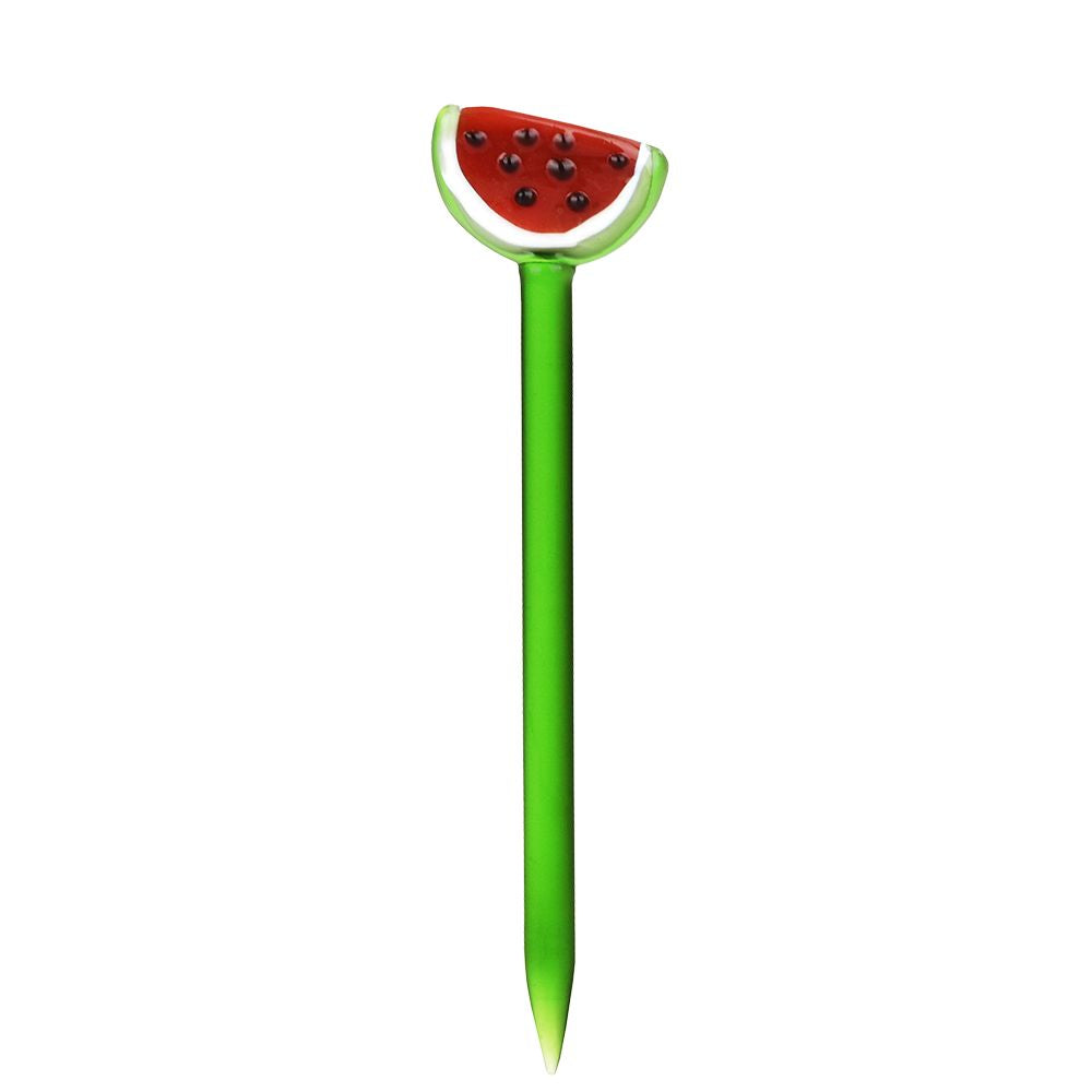 Pulsar ~ Watermelon Zkittles Glow In The Dark Dab Rig Kit - 8" / 14mm F