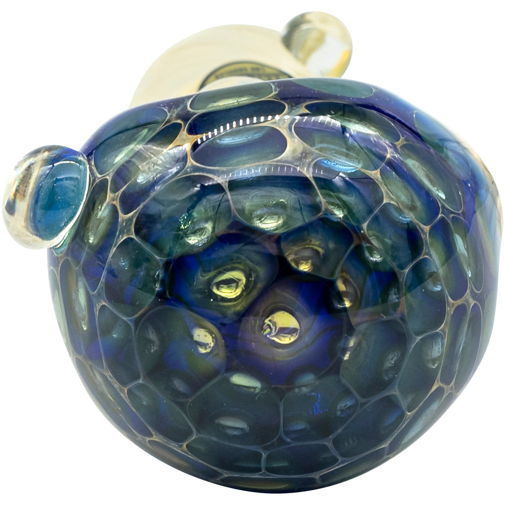 LA Pipes - "The Hive" Honeycomb Color Changing Glass Pipe