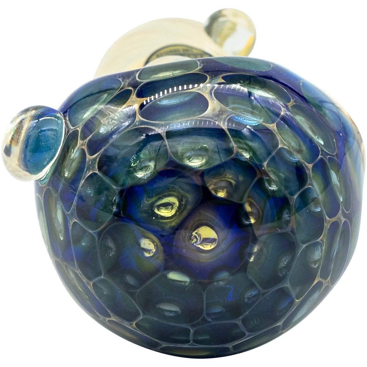 LA Pipes - "The Hive" Honeycomb Color Changing Glass Pipe