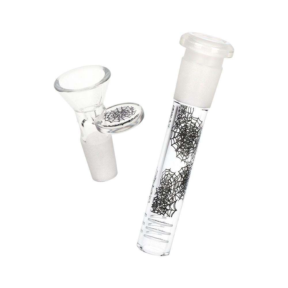 Pulsar ~ Eyes of 100 Beaker Glass Water Pipe - 8.75" / 14mm F
