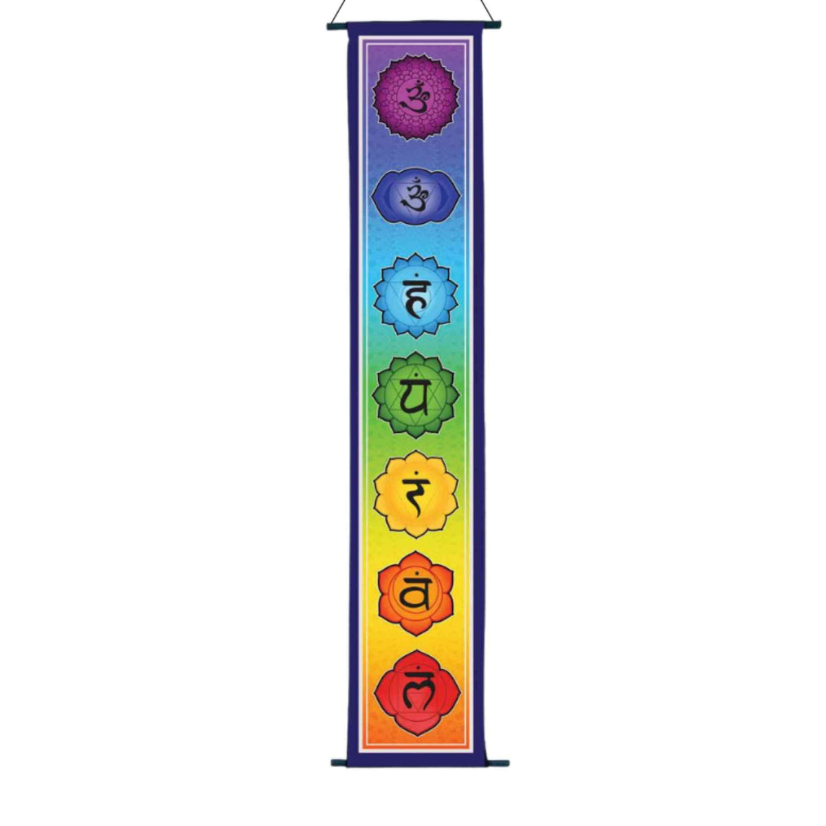 7 Chakra Rainbow Banner