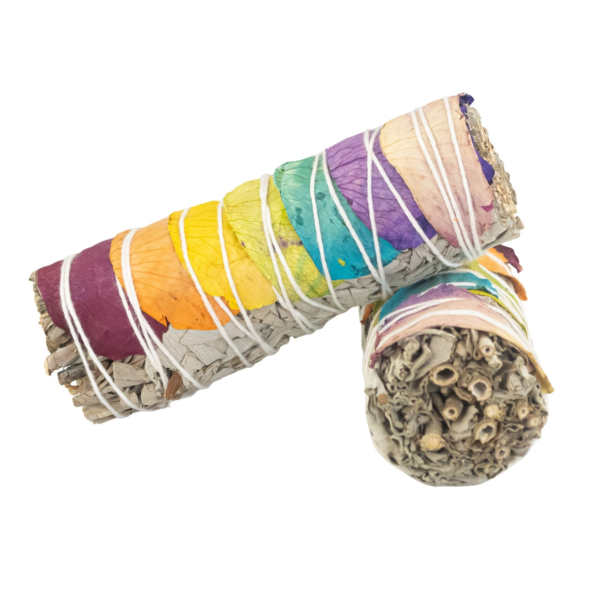 7 Chakra White Sage Smudge Stick