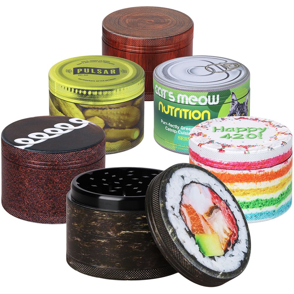 Pulsar ~ Design Series V3 Aluminum Grinder | 4pc | 2.5"