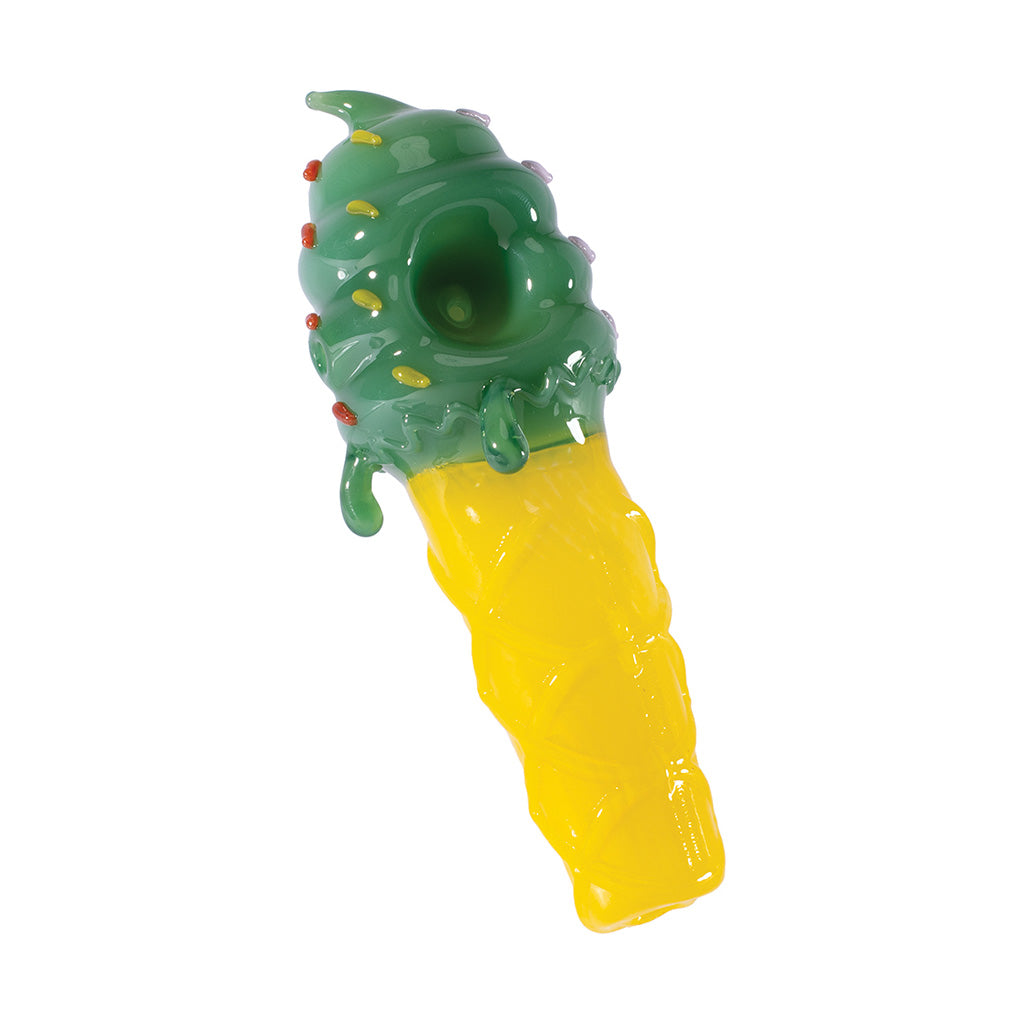 Honeybee Herb ~ ICE CREAM CONE HAND PIPE