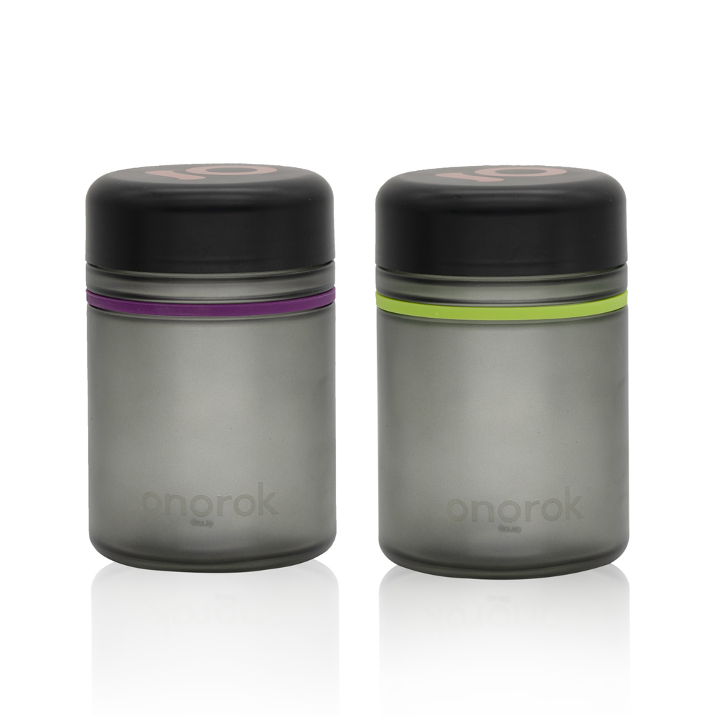 Ongrok - 500ml Child Resistant Jars, 2 pack