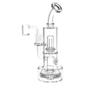 Pulsar ~ Double Tier Glass Dab Rig - 10" / 14mm F