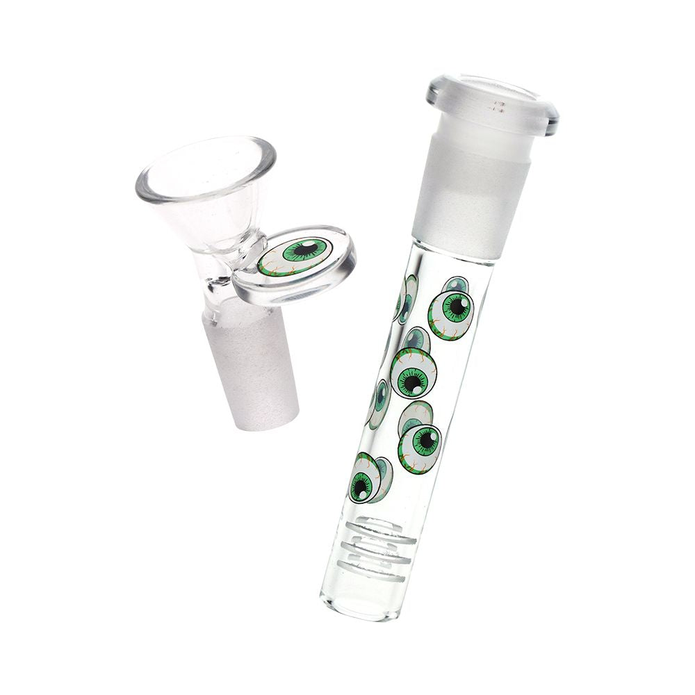 Pulsar ~ Scary Kitty Beaker Glass Water Pipe - 8.5" / 14mm F