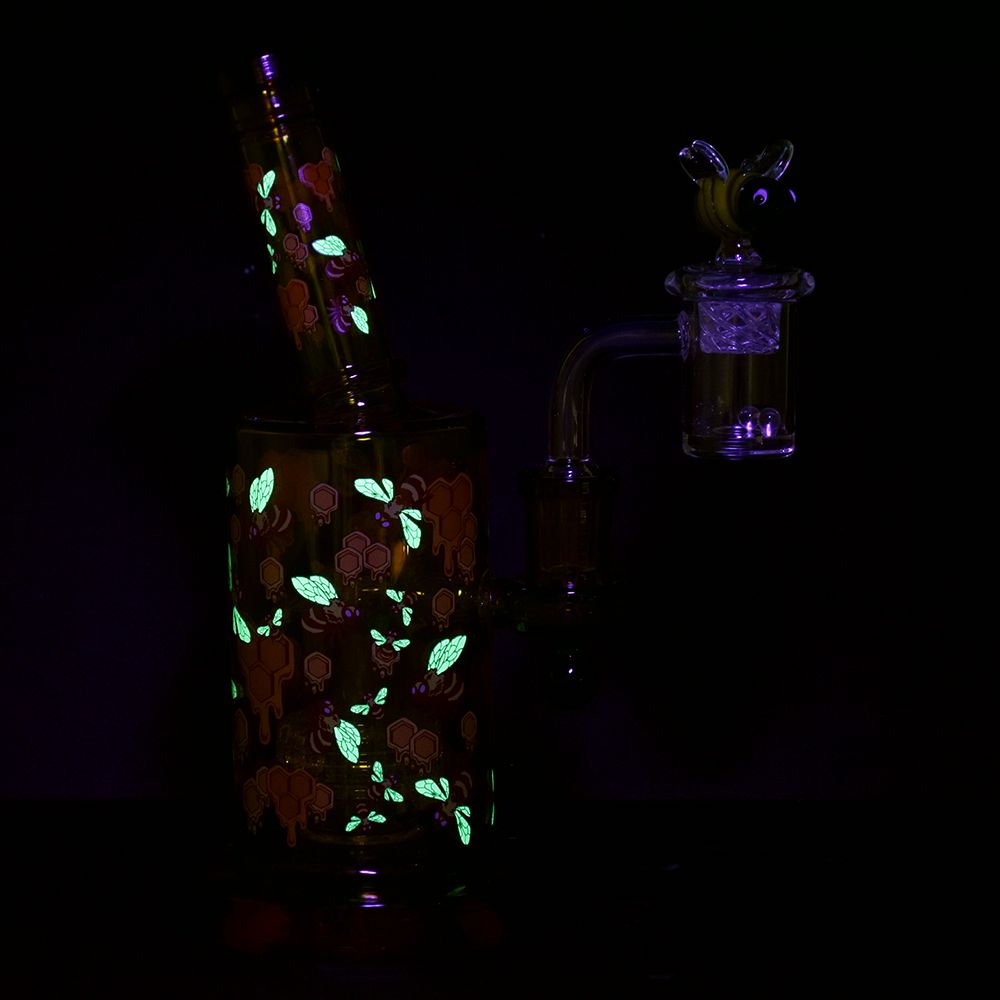 Pulsar ~ Greatest Hits Series Glow Dab Rig Kit / 8" / 14mm F