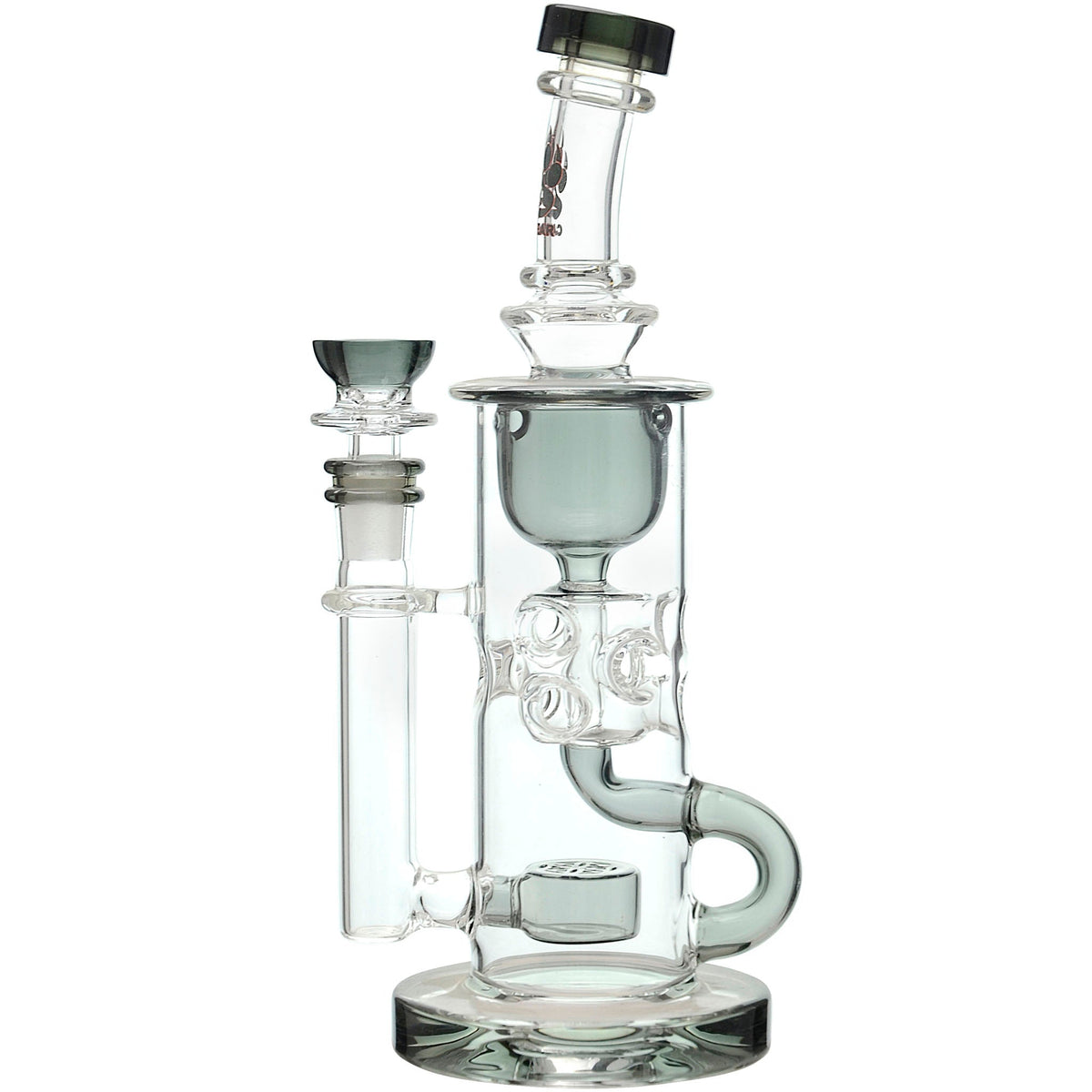 Calibear - Cascade Flower Of Life Klein Recycler Dab Rig