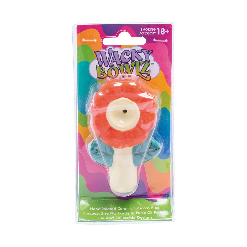 WACKY BOWLZ ~ FLOWER CERAMIC PIPE