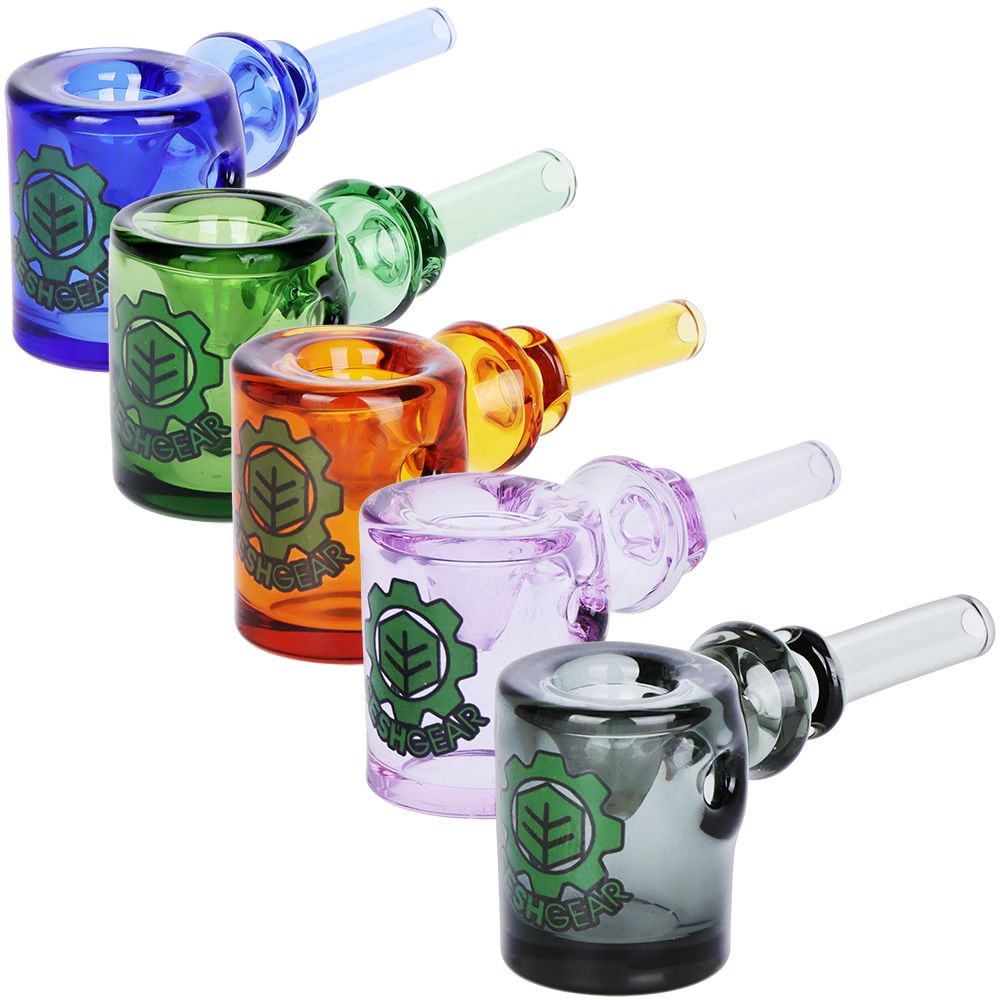 SeshGear - 5CT BUNDLE - SeshGear Hammer Jr. Mini Glass Hand Pipe - 2.25" / Assorted Colors