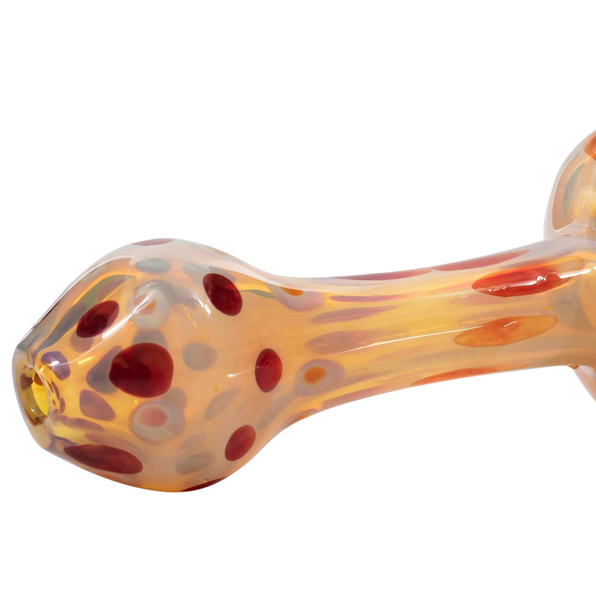 LA Pipes - Polka Dot Glass Spoon Pipe