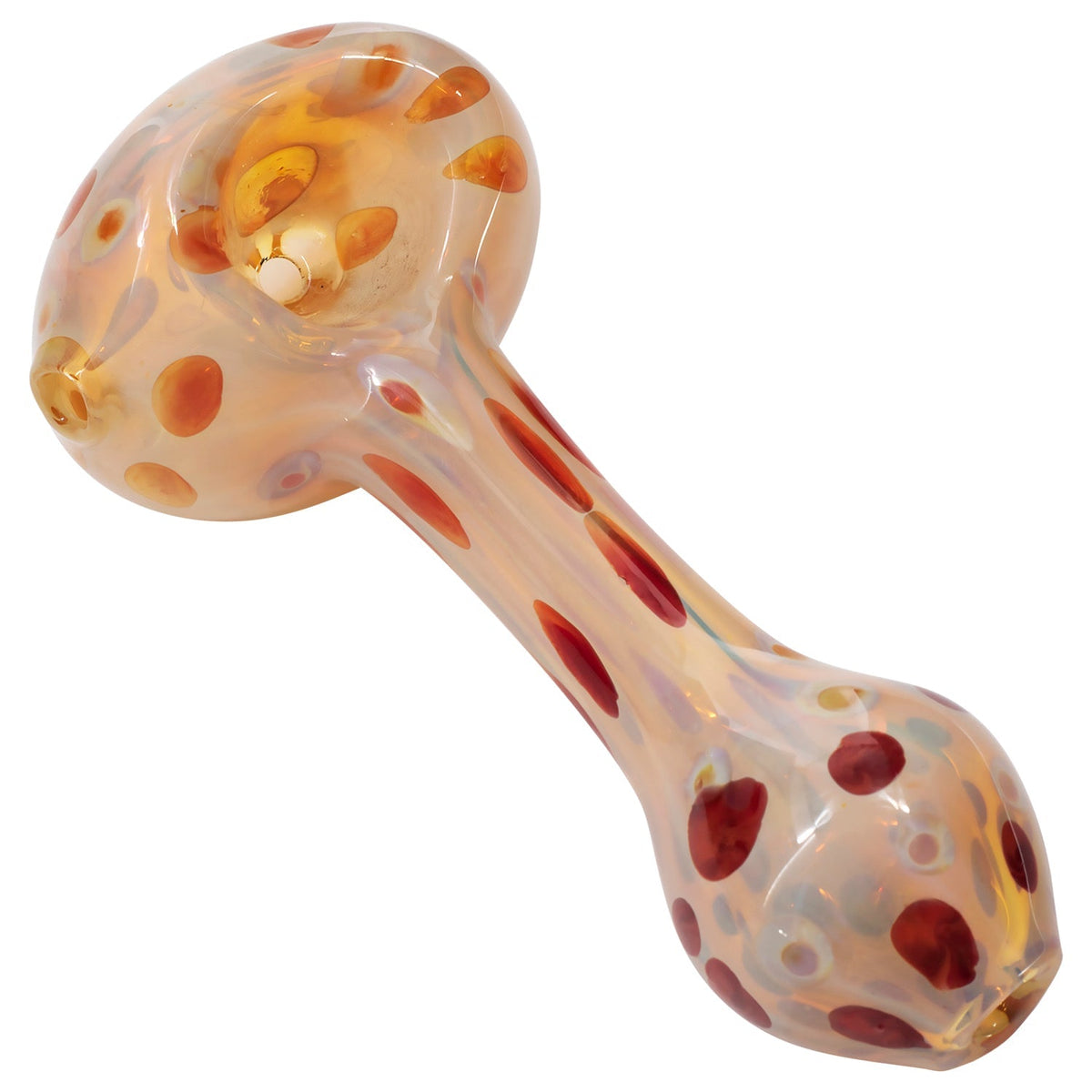 LA Pipes - Polka Dot Glass Spoon Pipe