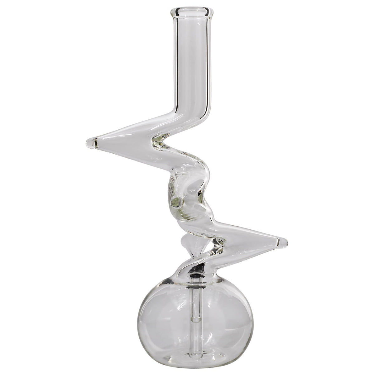 LA Pipes - "Jacob's Ladder" Crystal Clear Zong Bong