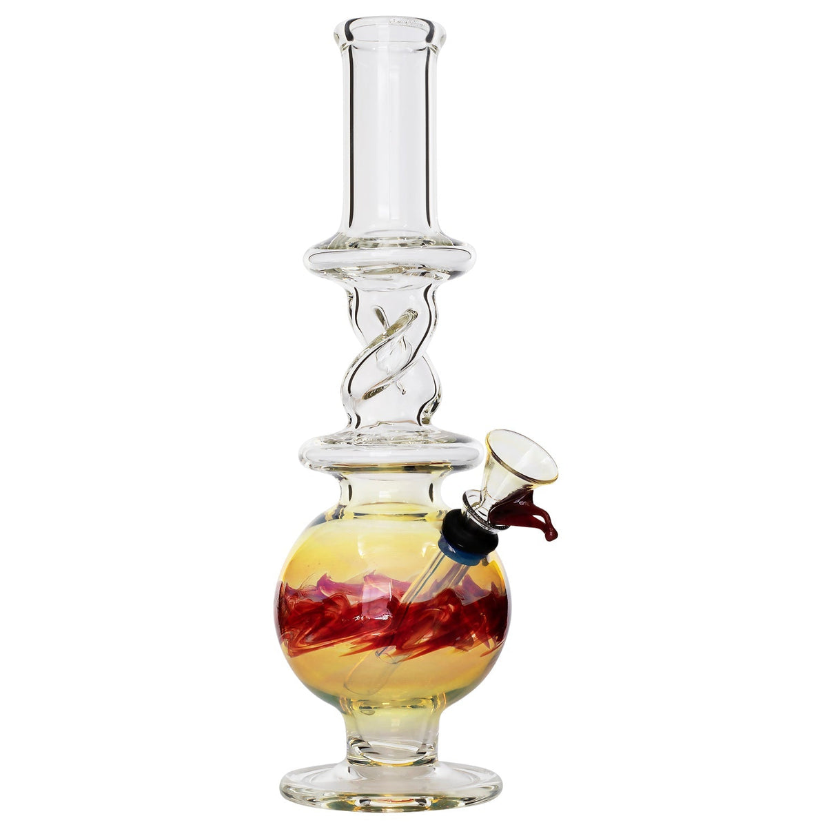 LA Pipes - "The Typhoon Twister" Glass Bong