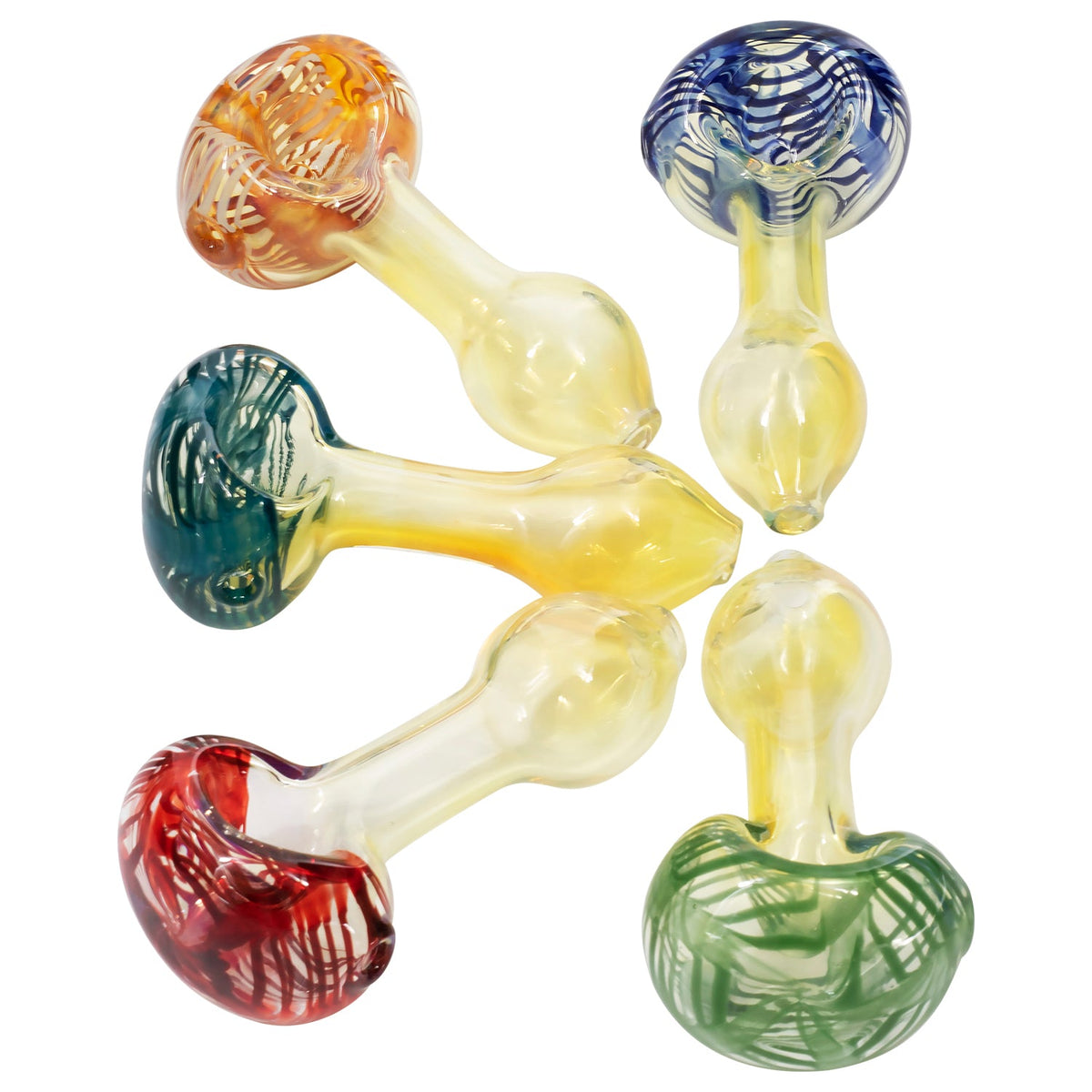 LA Pipes - Color Cake Swirl Glass Pipe