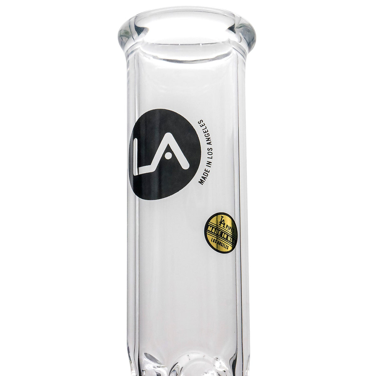 LA Pipes - Single or Double Showerhead Perc Beaker Bong