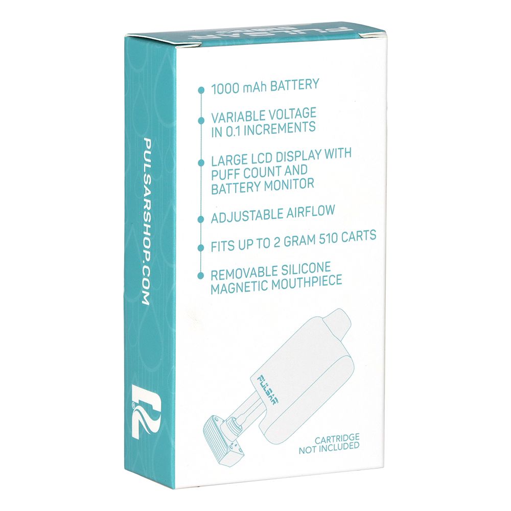 Pulsar ~ 510 DL 5.0 Precision Voltage Control LCD Screen Vape Bar | Thermo Series | 1000mAh