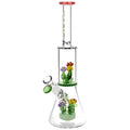 Pulsar ~ Power Is In The Flower Water Pipe - 12" / 14mm F