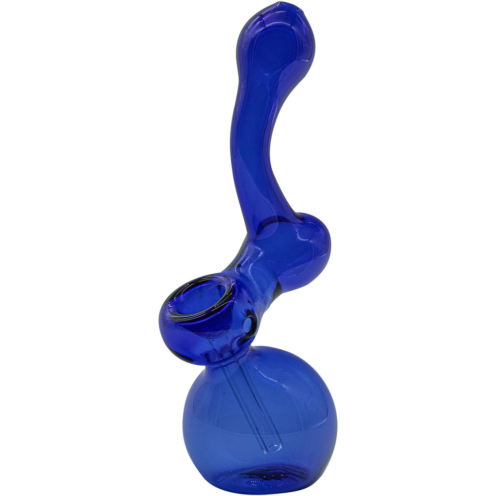 LA Pipes - "Sherbub" Glass Sherlock Bubbler Pipe (Various Colors)