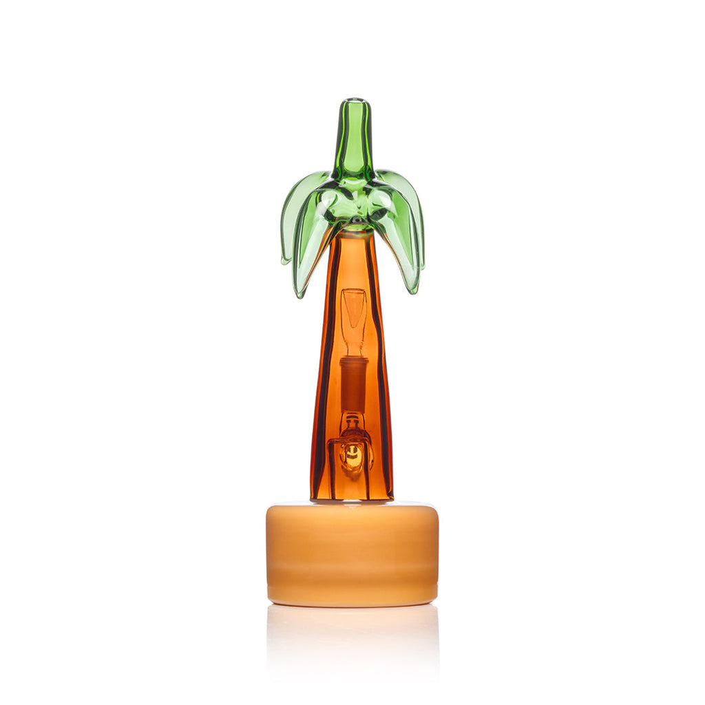 HEMPER - Palm Tree Bong 7"
