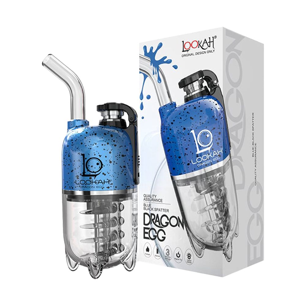 Lookah ~ Dragon Egg eRig Bubbler | Spatter Edition | 950mAh