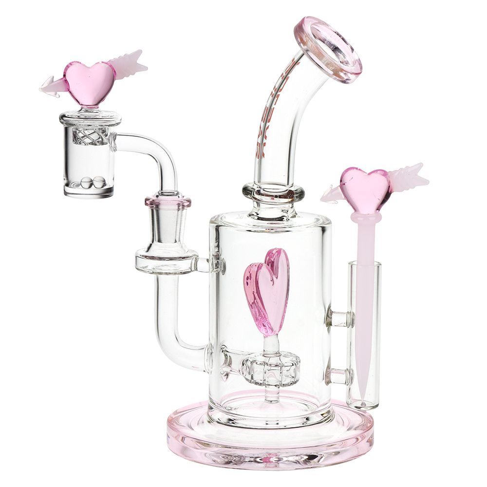 Pulsar ~ Cupid Glass Dab Rig Set - 8.25" / 14mm F