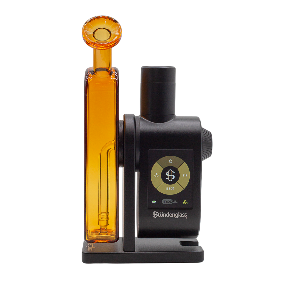 Stündenglass ~ Modül + Dok Deluxe Travel Set - Amber Glass