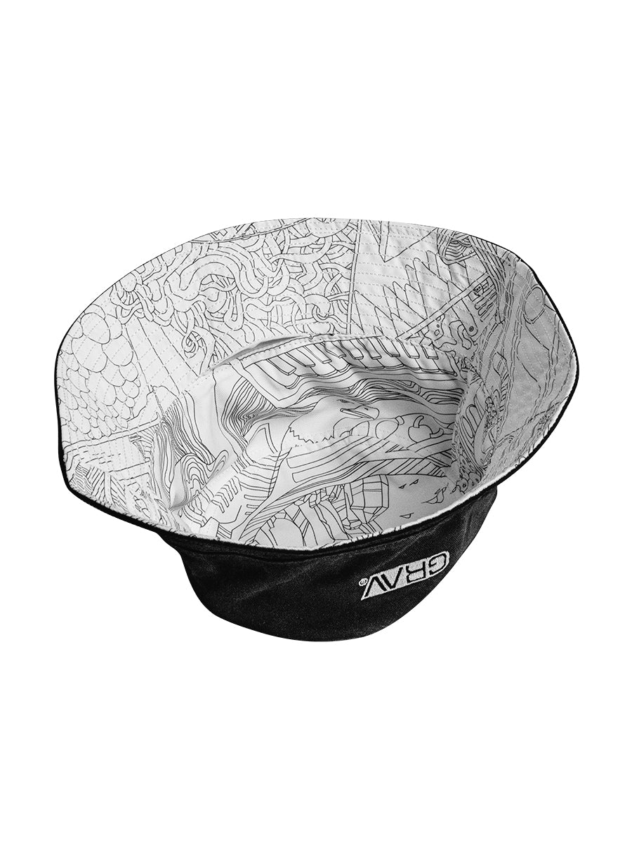 GRAV® > Logo Reversible Bucket Hat