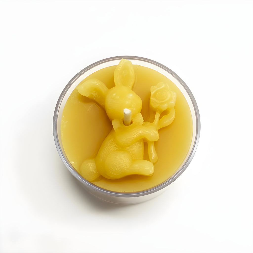 Bunny Rabbit Tealight Beeswax Candles