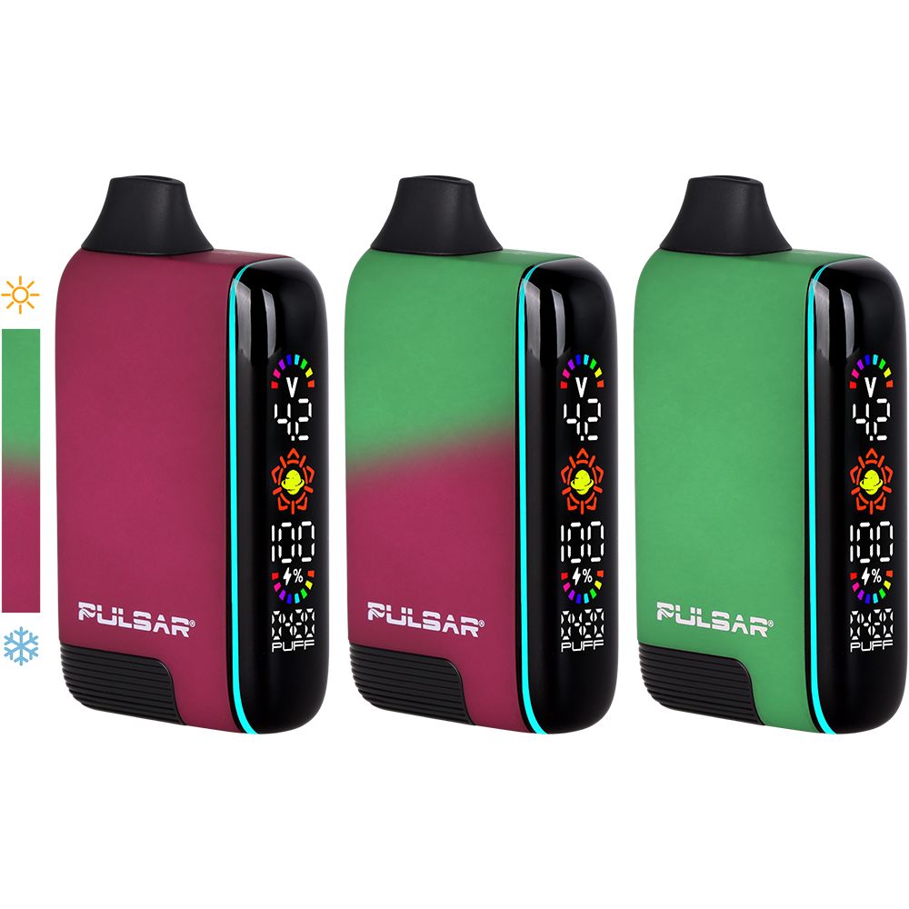 Pulsar ~ 510 DL 5.0 Precision Voltage Control LCD Screen Vape Bar | Thermo Series | 1000mAh