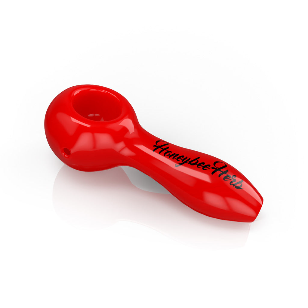 Honeybee Herb ~ Inside Out Linework Hand Pipe Spoon