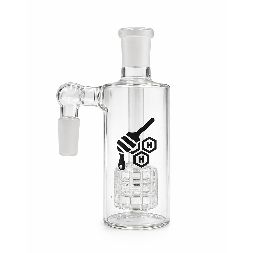Honeybee Herb ~ MATRIX PERC GLASS CYLINDER ASH CATCHER