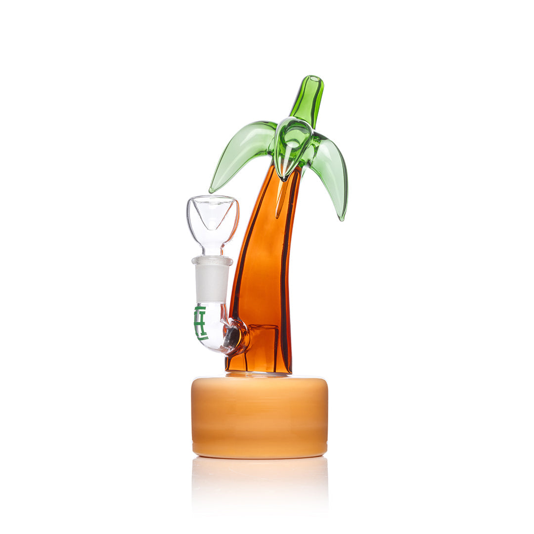 HEMPER - Palm Tree Bong 7"