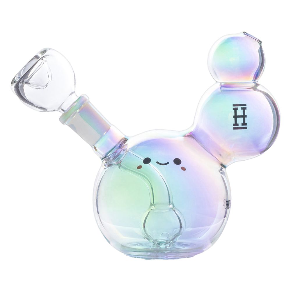 HEMPER -  Bubbles Glass Water Pipe - 4.25" / 14mm F