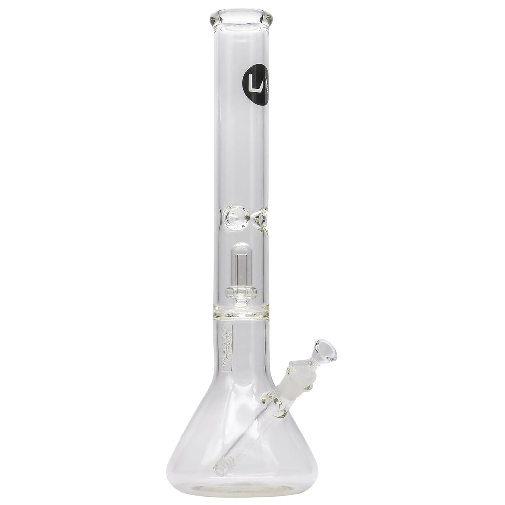 LA Pipes - Thick Glass Beaker Showerhead Perc Bong