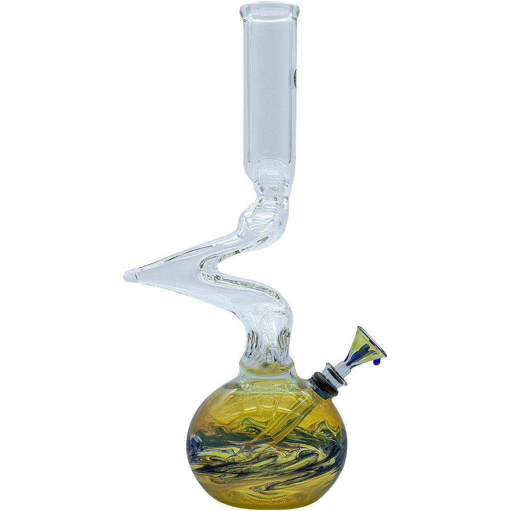 LA Pipes - "Switchback" Bubble Base Bong