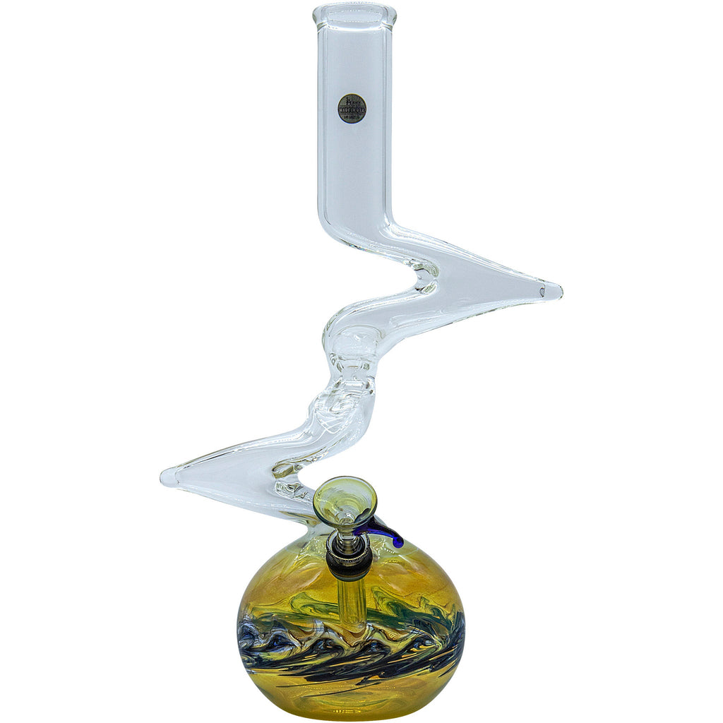 LA Pipes - "Switchback" Bubble Base Bong