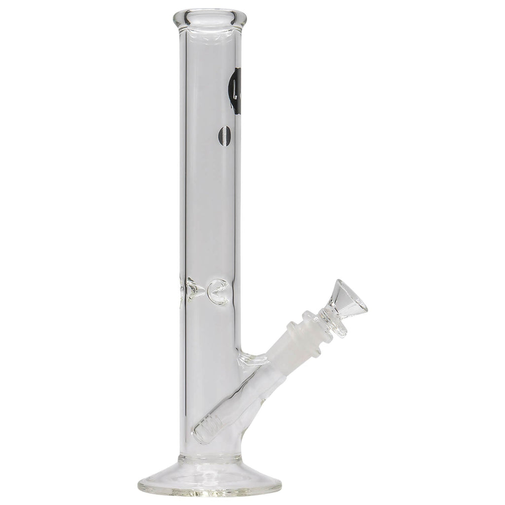 LA Pipes - 12" Clear Straight Shot Bong