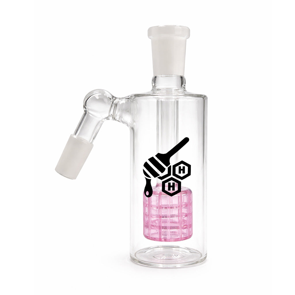 Honeybee Herb ~ MATRIX PERC GLASS CYLINDER ASH CATCHER