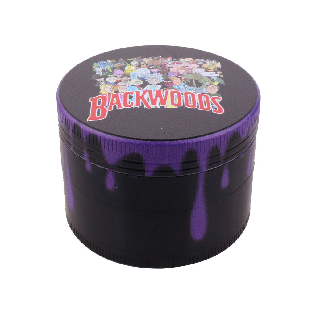 COLOR DRIP ALUMINUM 4-PIECE HERB GRINDER