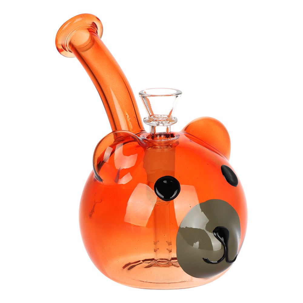 SeshGear ~ Stoney the Bear Glass Water Pipe - 5.75" / 14mm F