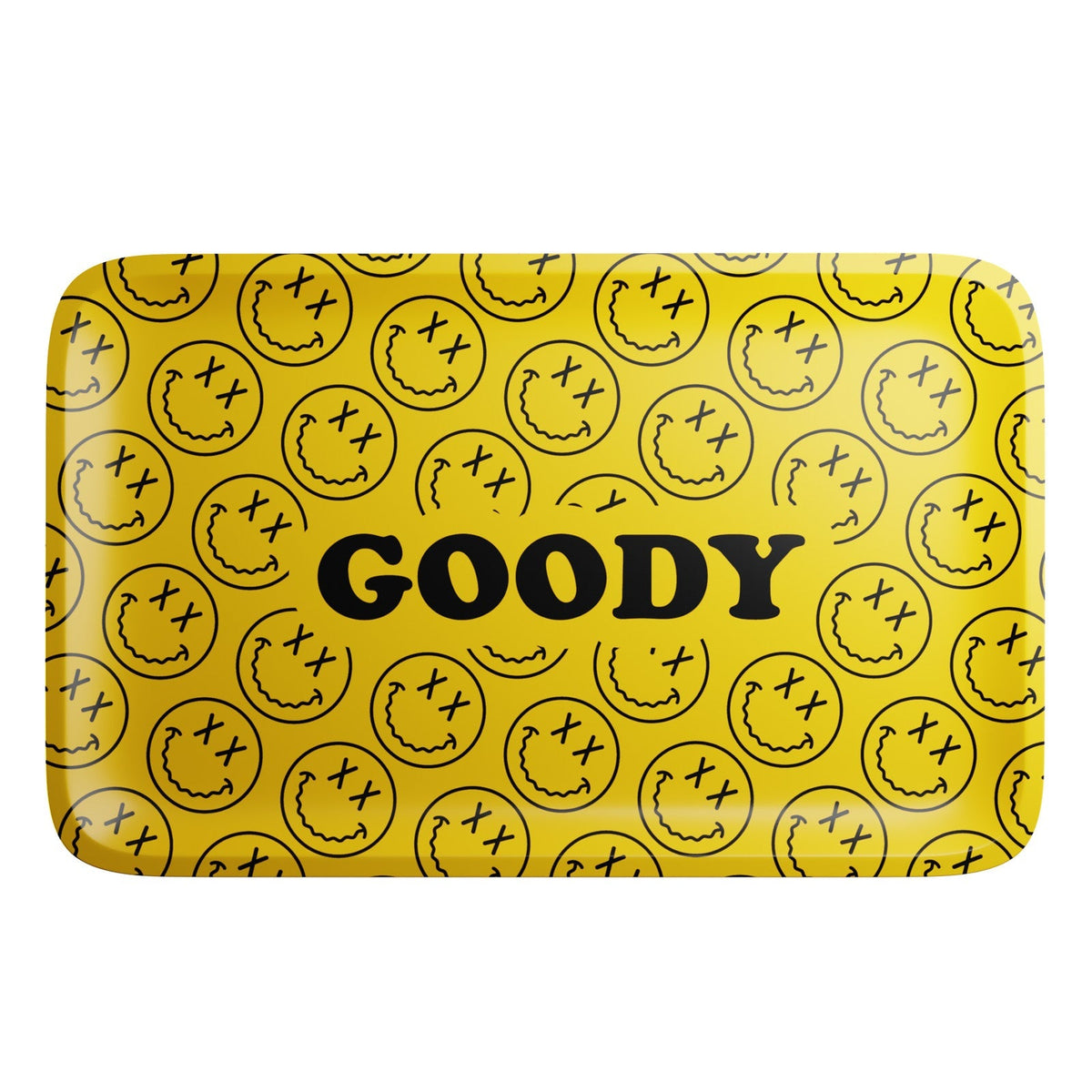 Goody - Yellow Pattern Face Rolling Tray