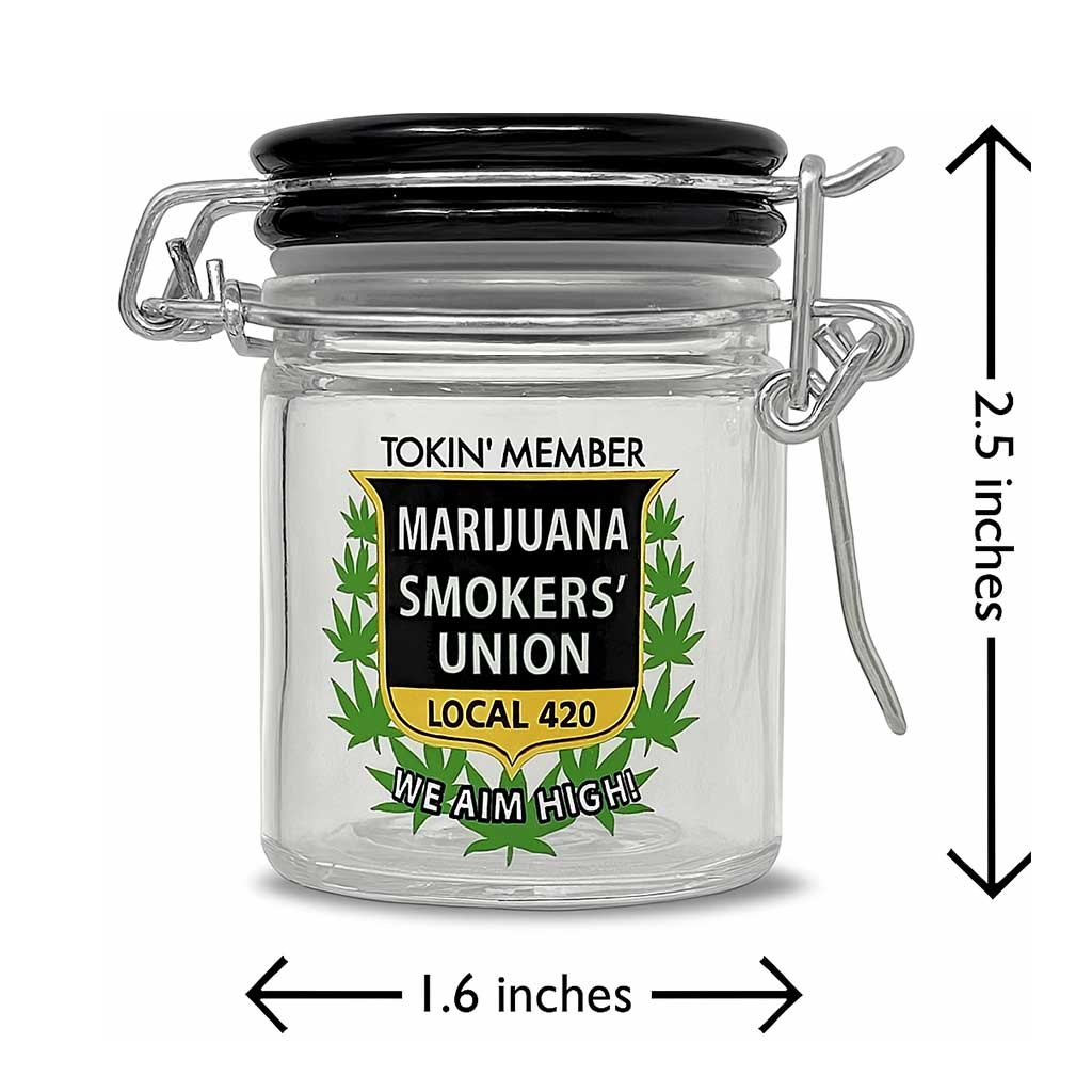 UNION STASH MINI JAR – LOCAL 420