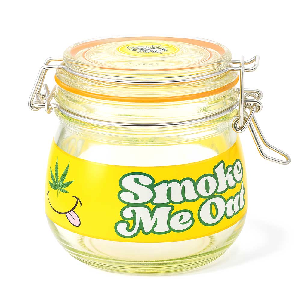 FUJIMA AIRTIGHT GLASS STASH JAR