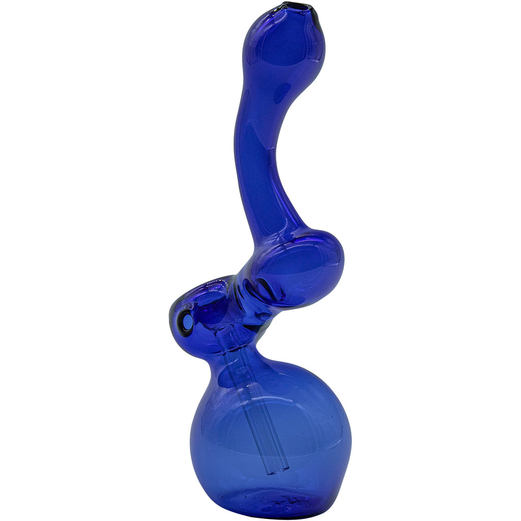 LA Pipes - "Sherbub" Glass Sherlock Bubbler Pipe (Various Colors)